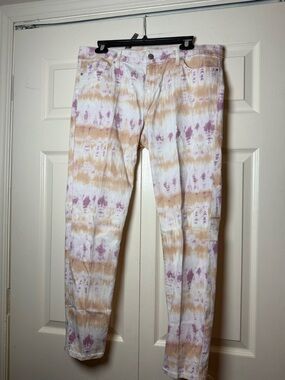 Else Women’s Tie Dye Ankle Skinny Jeans